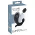 You2Toys - opblaasbare vibrator met afstandsbediening - zwart