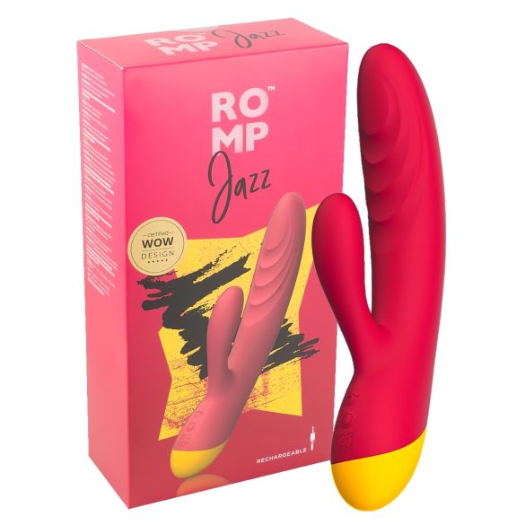 ROMP Jazz - Waterdichte G-spot en clitoris vibrator (roze)