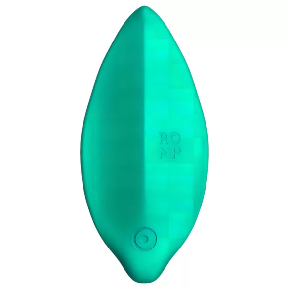 ROMP Wave - oplaadbare waterdichte clitoris vibrator - groen