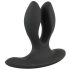 XOUXOU - oplaadbare dubbele anaal vibrator (zwart)