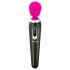PalmPower Extreme Wand - oplaadbare roze-zwart vibrator