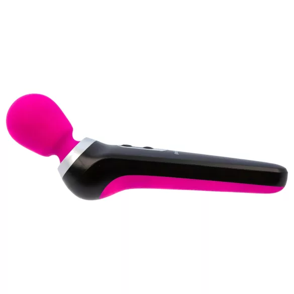 PalmPower Extreme - wand vibrator - oplaadbaar - roze/zwart