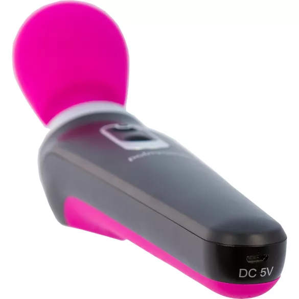 PalmPower Extreme - wand vibrator - oplaadbaar - roze/zwart
