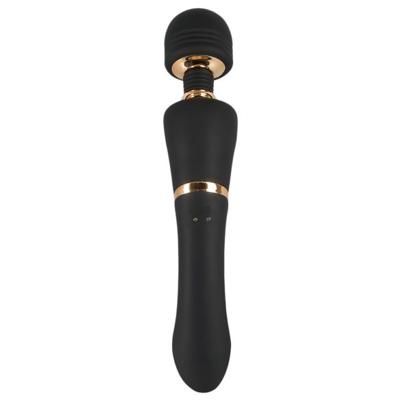 Cleopatra Wand - oplaadbare, waterdichte massager vibrator (zwart)