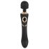 Cleopatra Wand - oplaadbare, waterdichte massagetrilstaaf (zwart)