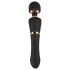 Cleopatra Wand - oplaadbare, waterdichte massagetrilstaaf (zwart)