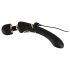 Cleopatra Wand - oplaadbare, waterdichte massagetrilstaaf (zwart)