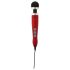 Doxy Die Cast 3 Wand - krachtige rode massagestaaf