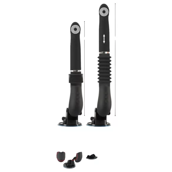 You2Toys RC Fucking Machine 2.0 - zuignap-knoppende en vibrerende seksmachine