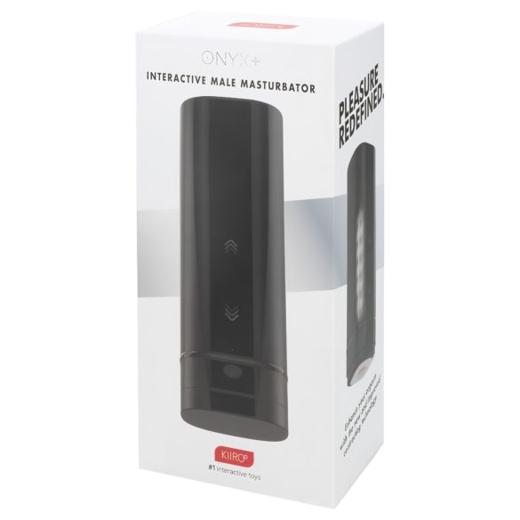 Kiiroo Onyx+ - interactieve masturbator (zwart)