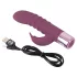 Rabbit Vibe - vibrator met clitorisstimulator en G-spot - oplaadbaar - paars