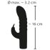 Oplaadbare Paarse Rabbit G-spot Vibrator