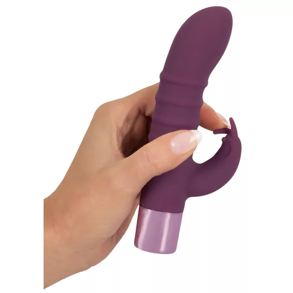 Rabbit Vibe - vibrator met clitorisstimulator en G-spot - oplaadbaar - paars