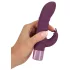 Rabbit Vibe - vibrator met clitorisstimulator en G-spot - oplaadbaar - paars