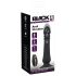 Black Velvet - oplaadbare stotende anaal vibrator (zwart)