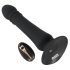 Black Velvet - oplaadbare stotende anaal vibrator (zwart)