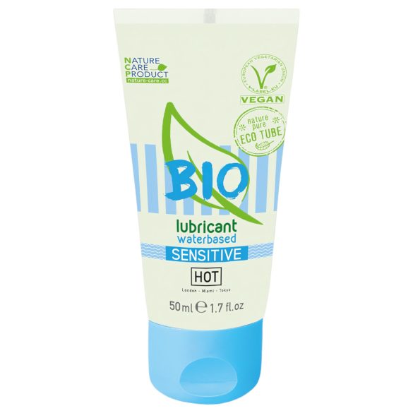 HOT Bio Sensitive - vegan, waterbasis glijmiddel (50 ml)