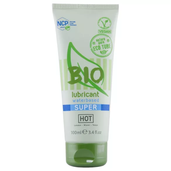 HOT Bio Super - glijmiddel op waterbasis - vegan - 100ml