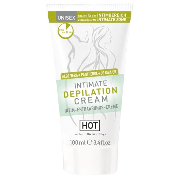 HOT Intimate - Intieme ontharingscrème met spatel (100ml)