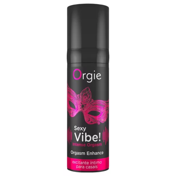 Orgie - vloeibare vibrator gel - uniseks stimulatie - 15ml