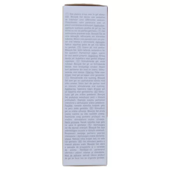 HOT - Blowjob Gel - orale glijgel - vanille (50 ml)