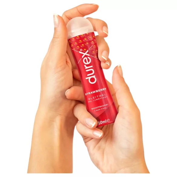 Durex - glijmiddel met aardbei smaak - 50ml