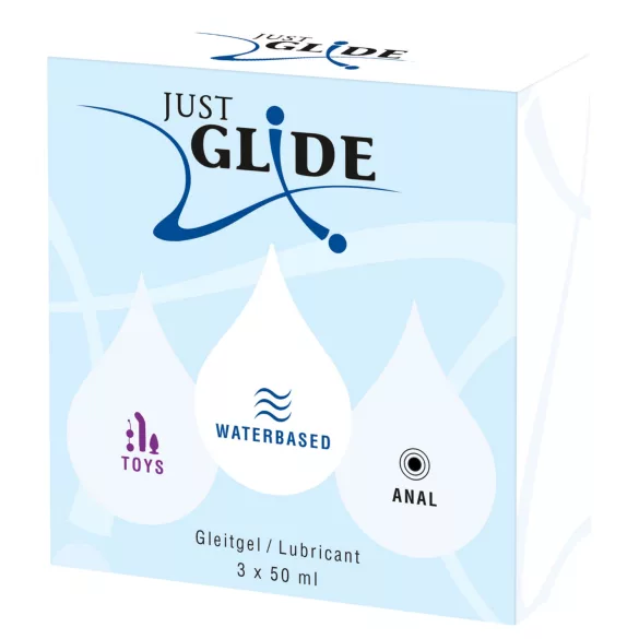 Just Glide - glijmiddel set - 3x50ml