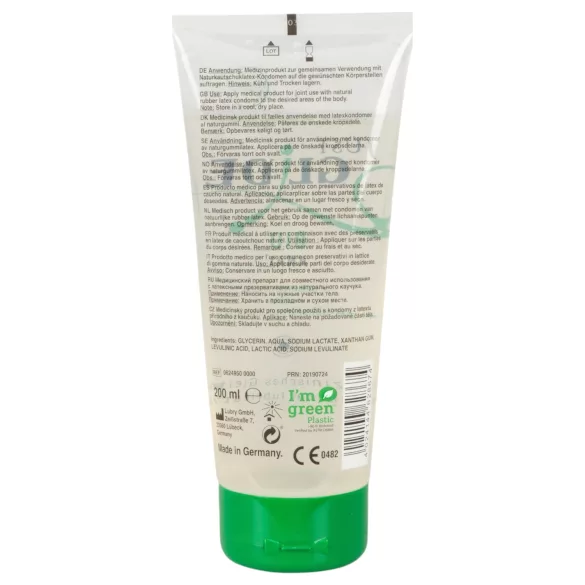Just Glide Bio Anal - glijmiddel op waterbasis - vegan - 200ml