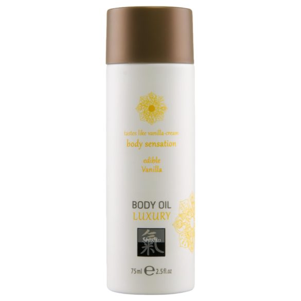 Shiatsu Luxe - eetbare massagelolie - vanille (75ml)
