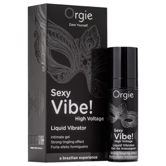 Orgie - vloeibare vibrator voor koppels - stimulerend effect - 15ml