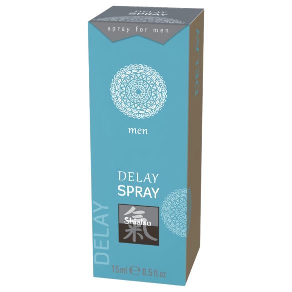 HOT Shiatsu Delay - zaalspray voor mannen voor uitstel van ejaculatie (15ml)