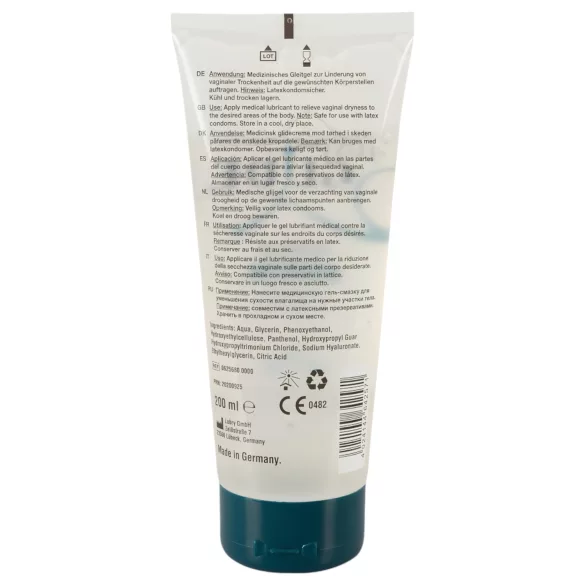 Just Glide Premium Original - glijmiddel op waterbasis - vegan - 200ml