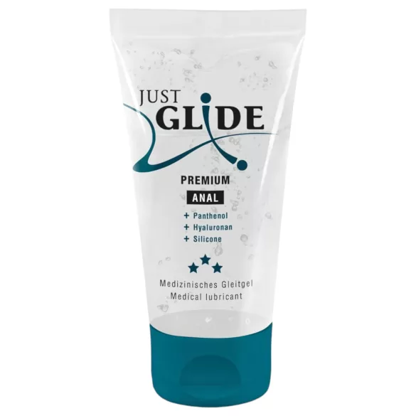 Just Glide Premium Anal - anale glijmiddel - voedend - 50ml