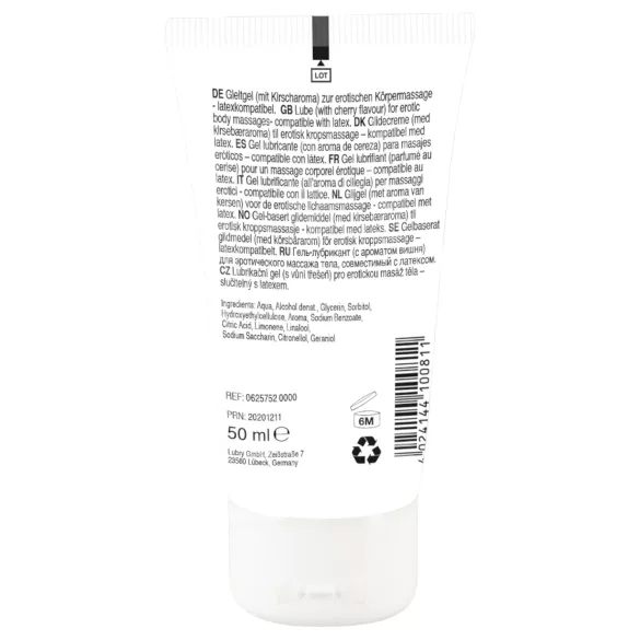 Lick it! - eetbare glijmiddel - kersensmaak - 50ml