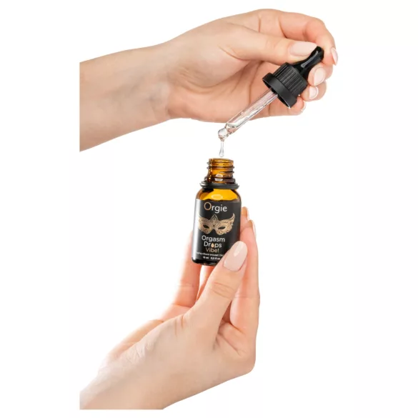 Orgie Orgasm Drops Vibe - tintelend intiem gel voor vrouwen (15 ml)
