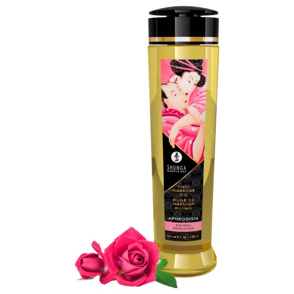Shunga - Massageolie - Roos (240ml)