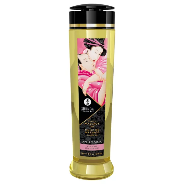 Shunga - massageolie - rozengeur - 240ml