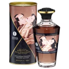 Shunga - massageolie verwarmend - chocolade geur - 100ml