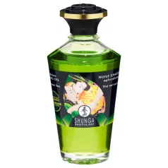 Shunga - verwarmende massageolie - groene thee - 100ml