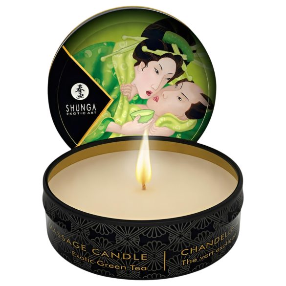 Shunga - Massagekaars - Groene Thee (30 ml)