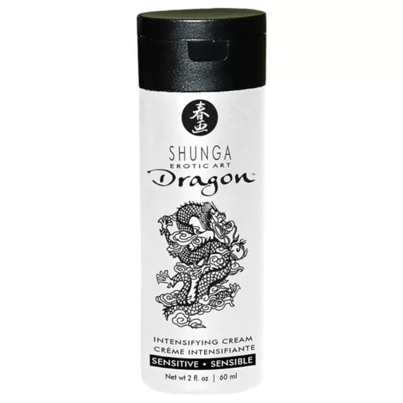 Shunga Dragon Sensitive - stimulerende intimgel voor mannen - 60ml