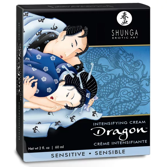 Shunga Dragon Sensitive - stimulerende intimgel voor mannen - 60ml