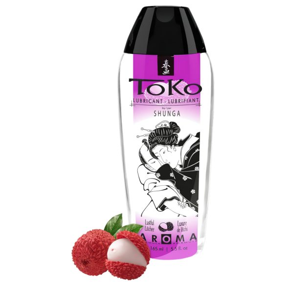 Shunga Toko - glijmiddel op waterbasis - lychee - 165ml