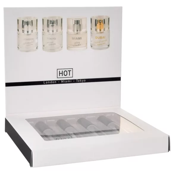 HOT LMTD - feromonen parfum set voor vrouwen - 4x5ml