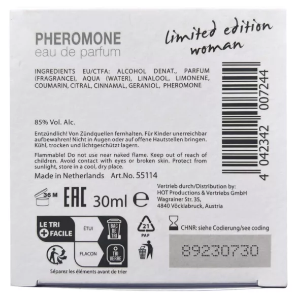 HOT Dubai - feromonen parfum voor vrouwen - 30ml