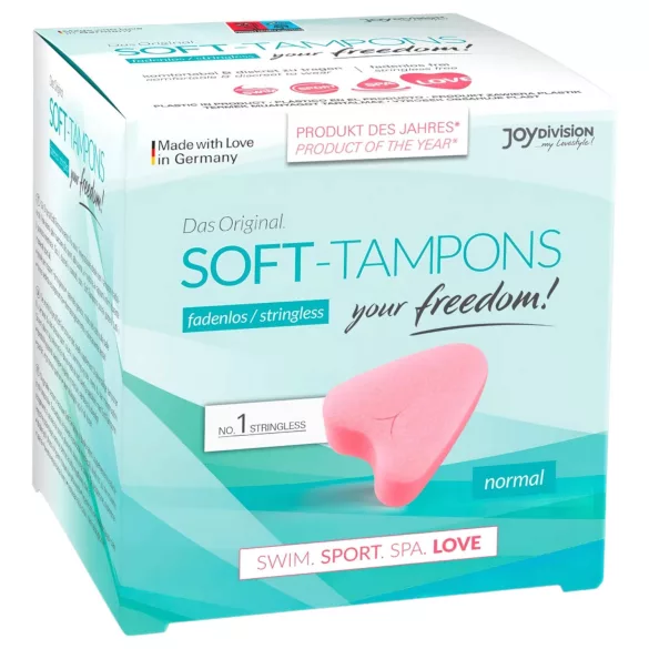 JoyDivision - Soft tampon - Comfortabel dragen - 3 stuks