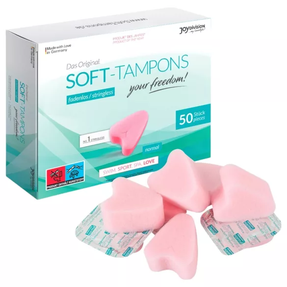 JoyDivision - zachte tampons - set van 50 stuks