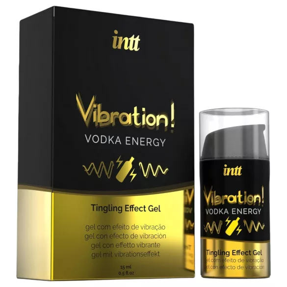 Intt Vibration! - vloeibare vibrator - Vodka Energy - 15ml