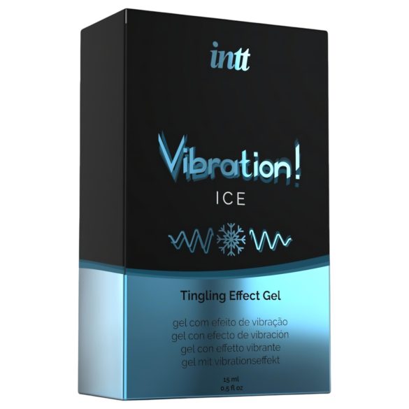 Intt Vibration! - vloeibare vibrator - ijs effect - 15ml