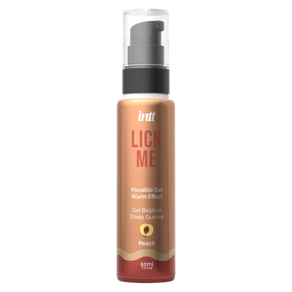 Intt Lick Me - glijmiddel met verwarmend effect - perzik - 50ml